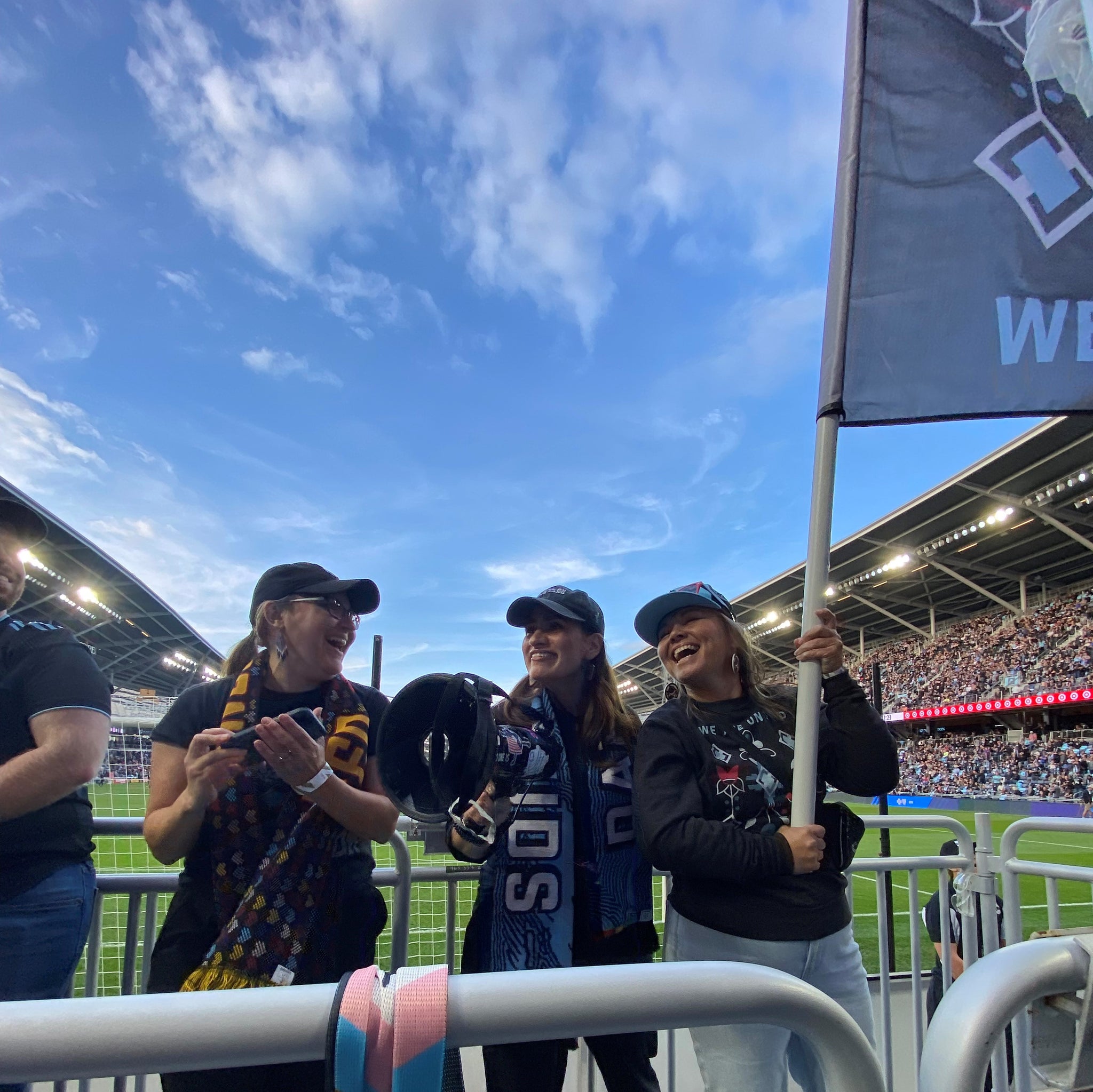 First Ojibwe Flag at Allianz Field