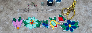 Floral Applique Set