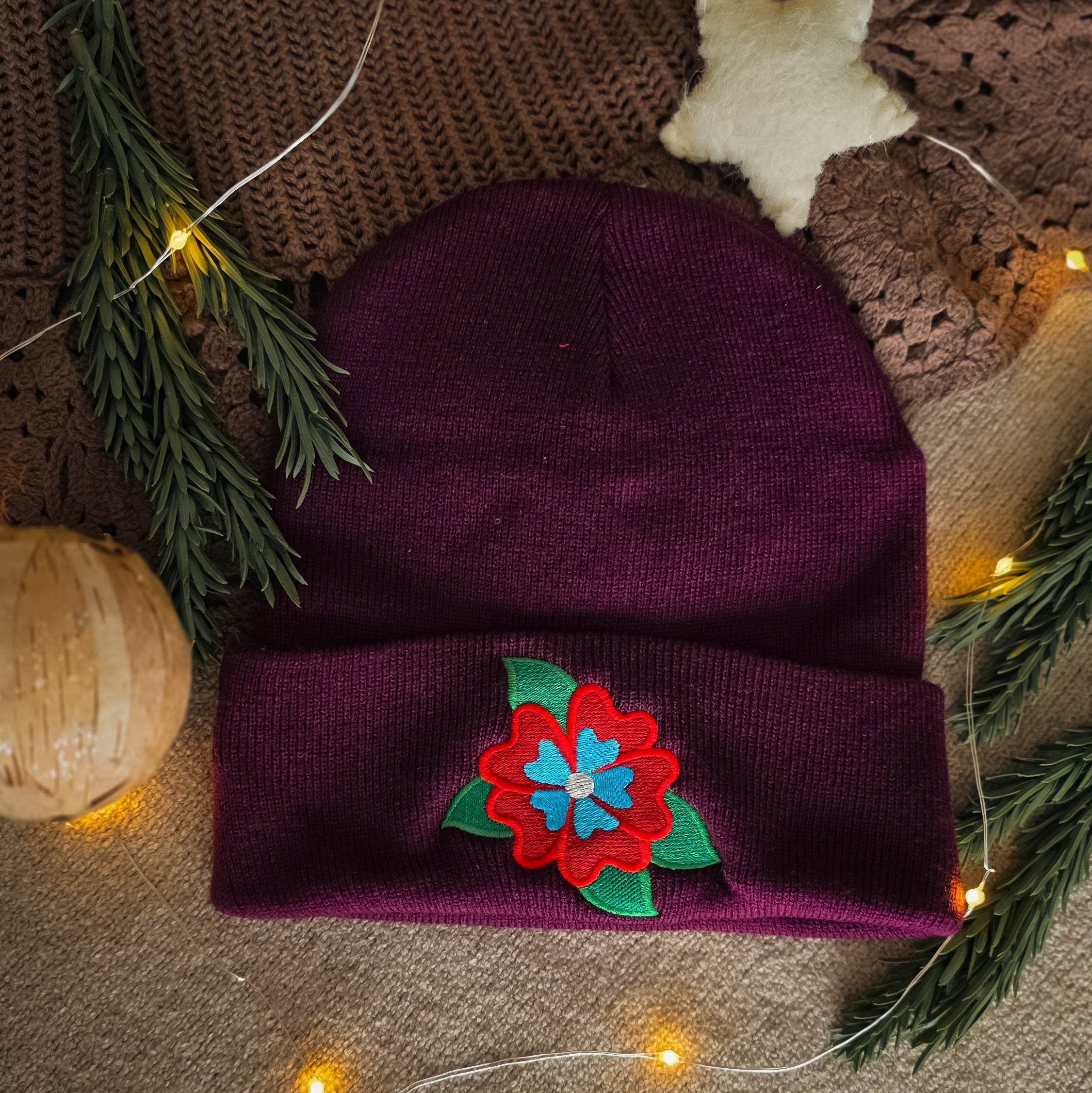 Winter Bloom Hat