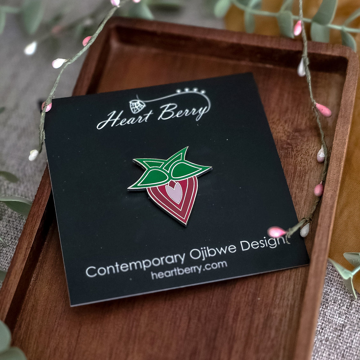 All Heart Lapel Pin – Heart Berry