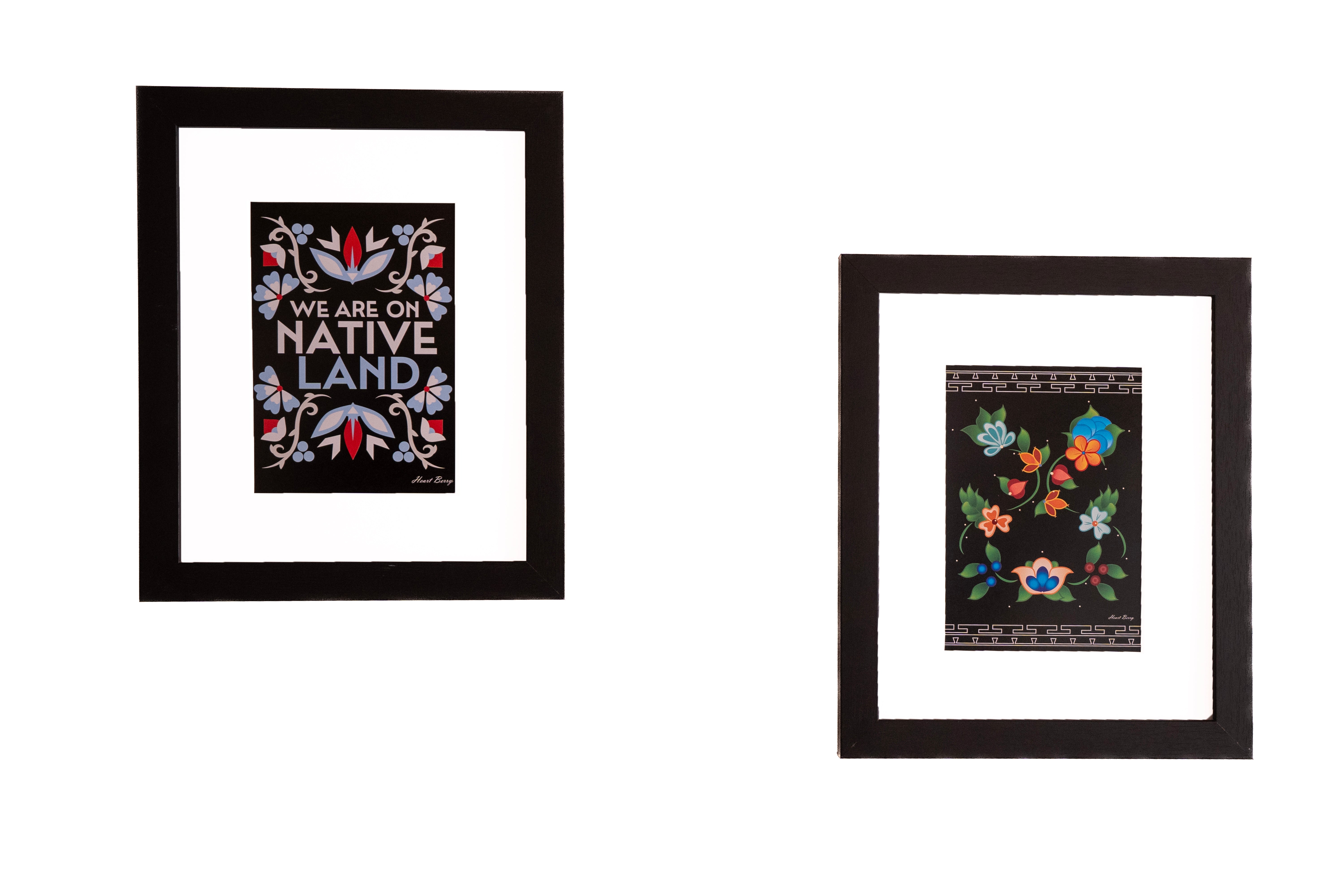 Native Land Framed Print