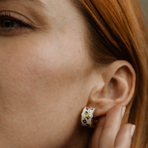Fierce Heart Small Hoop Earrings