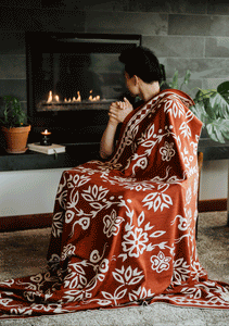 Good Harvest Gold Label Blanket Heart Berry