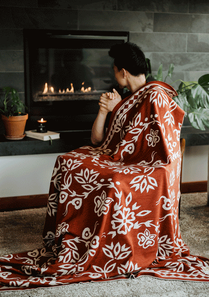 GoodHarvestGoldLabelThrowBlank