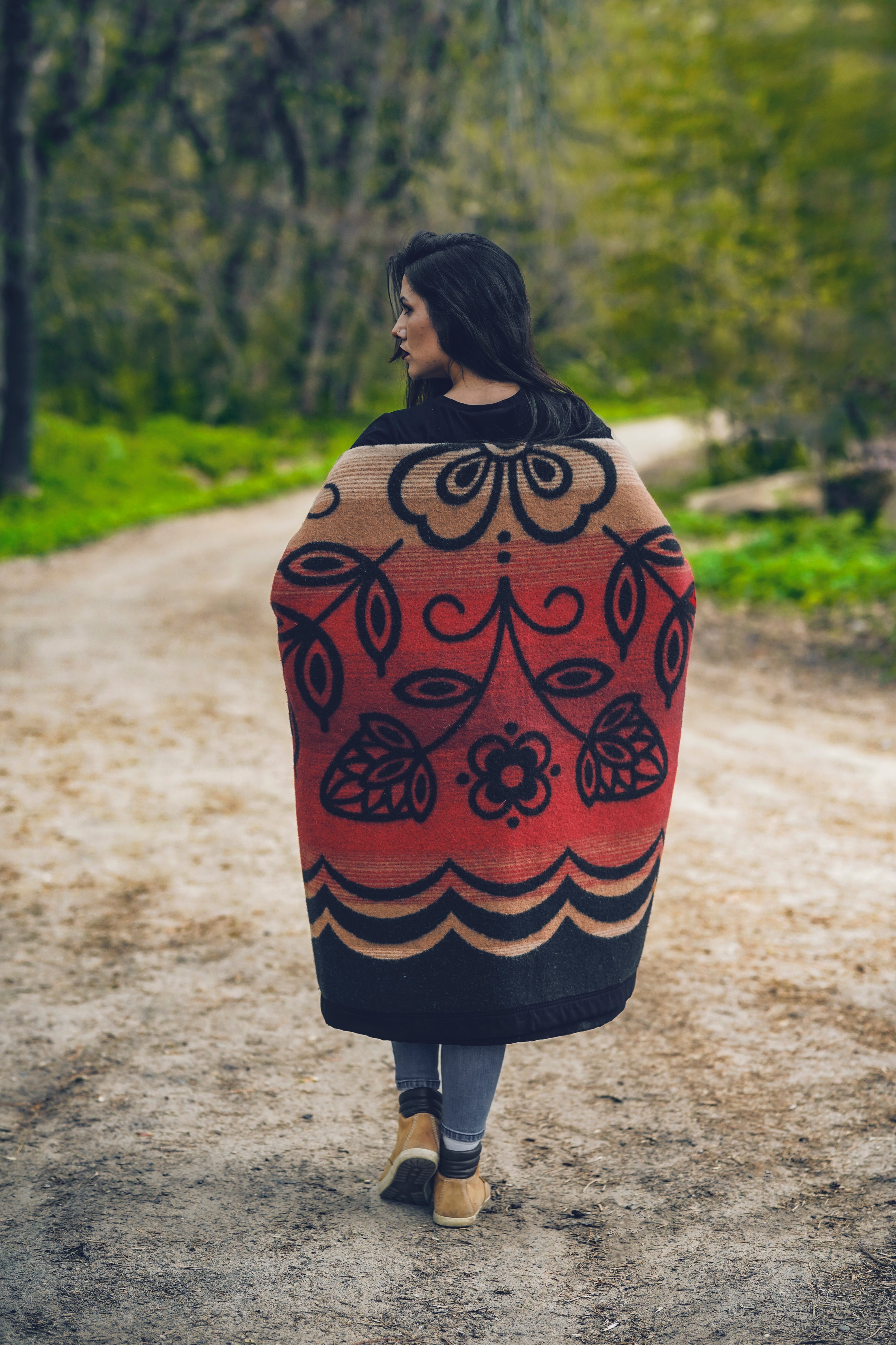 Renewal Wool Blanket – Heart Berry