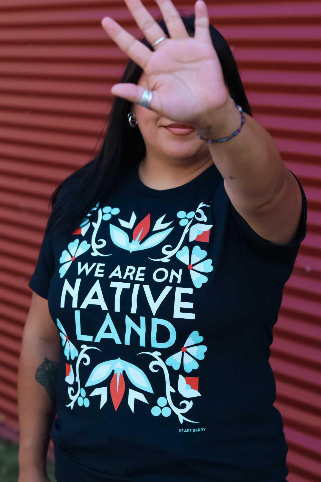 We are on Native Land T-shirt - On Demand