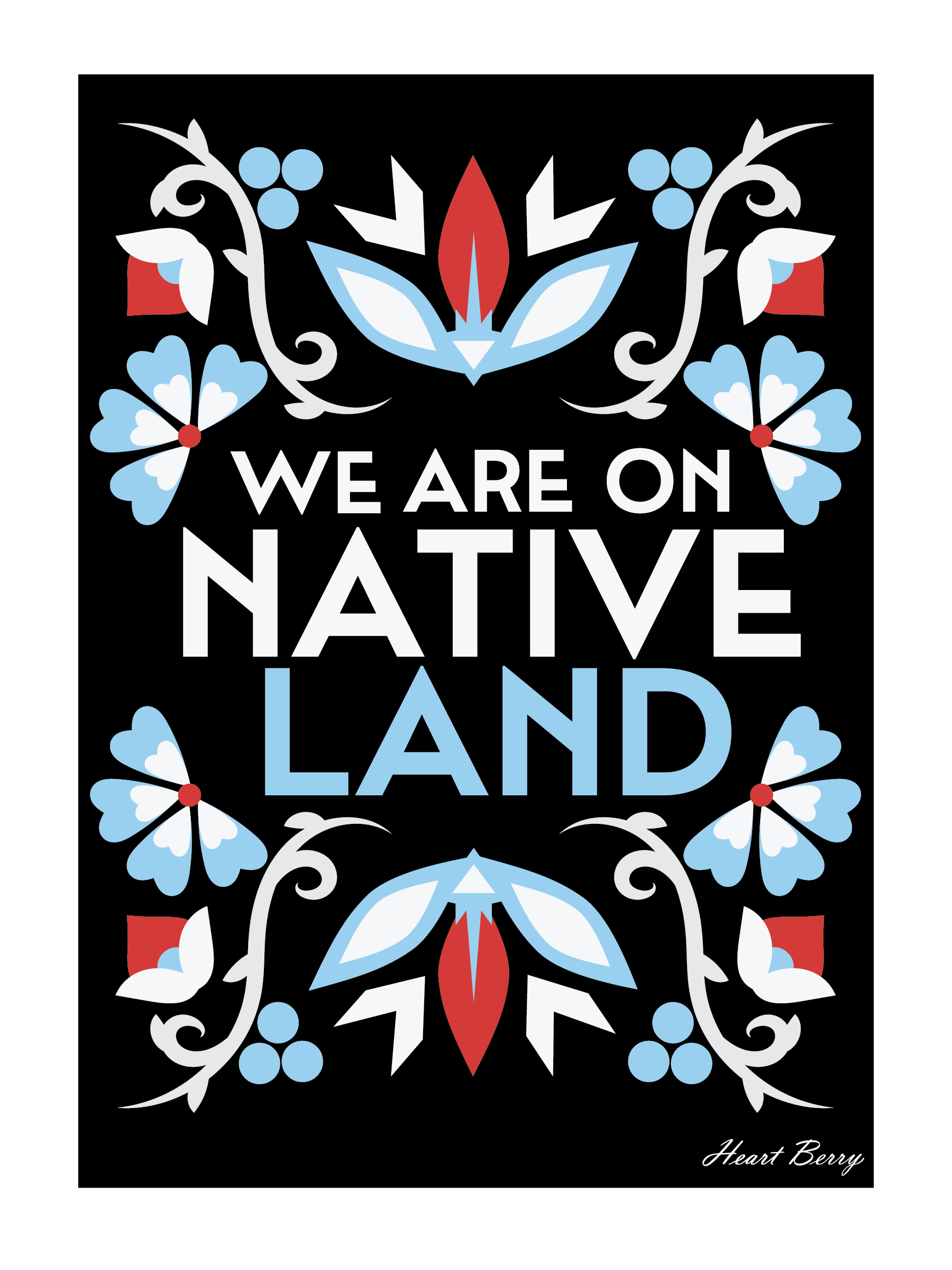 Native Land Framed Print