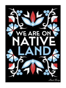 Native Land Framed Print