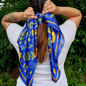 Royal Woodland Silk Scarf