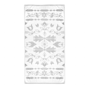 Storm Flower Bath Towel