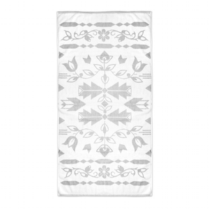 Storm Flower Bath Towel