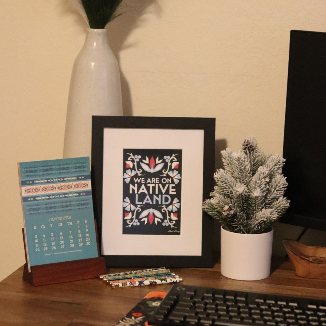 Native Land Framed Print
