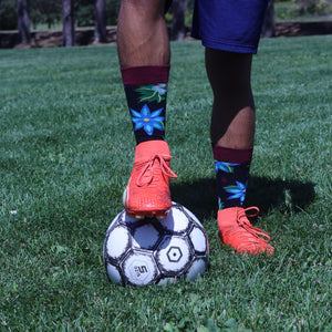 Wild Plums Crew Socks