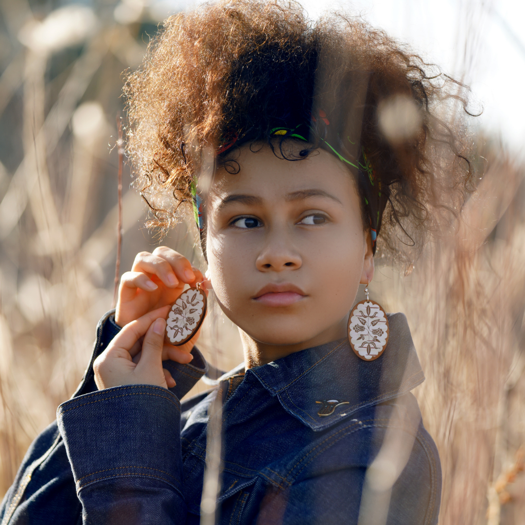 Birch Bloom Earring